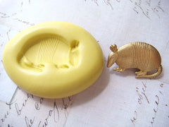 "NEW" Silicone Mold - "Southwestern Armadillo"