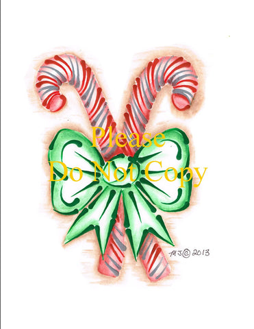 Candy Canes Pattern