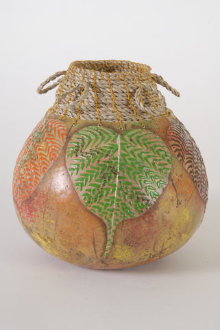 Fall Leaf Gourd