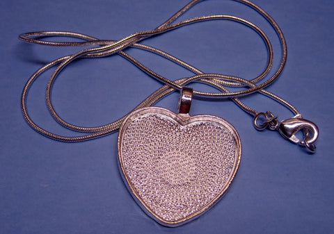 "Summers Dream" Heart Pendant & Chain Set #3