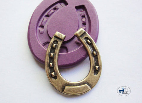 New - "Lucky Horseshoe" - Silicone Mold