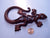 Rustic Iron Lizard - Embellishment or Wall Hanging