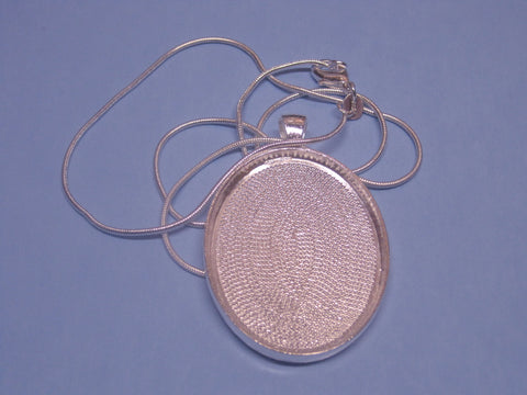 Oval Pendant & Chain Set  # 2