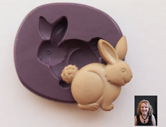 Cute Bunny Rabbit Silicone Mold