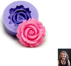 "Large" Silicone Rose Mold