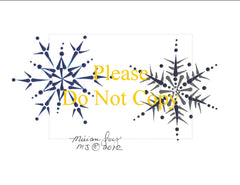 Free Snowflake Pattern 14