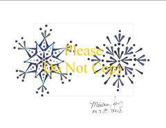 Free Snowflake Pattern 5