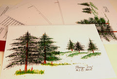 Trees in the Forest  pattern
