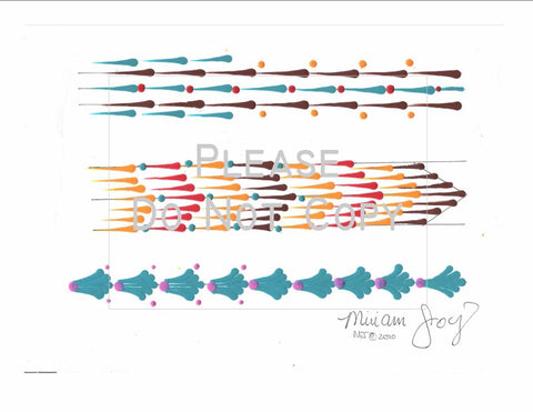 Color Boarders #1 pattern