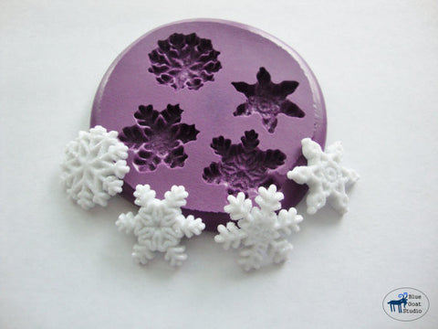 Silicone "Snowflakes" Mold