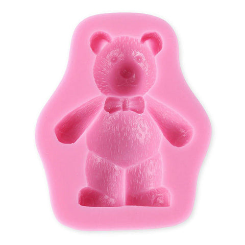 NEW - 3-D Fuzzy Bear Silicone Mold ON SALE NOW