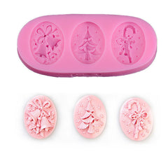 3 in 1 Christmas Silicone Mold - Such a Great Deal!