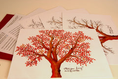 All a Glow ~ Tree pattern